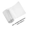 SEWACC Flat White Trash Bags 45X50 Inches Thickened Plastic Garbage Bags for Bathroom Kitchen Home Use 150Pcs (5 Rolls of 30 Bags) Sturdy Trash Can Liners view 2