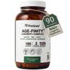 Age Finity NAD & NR Cellular Optimzation Mitochondrial Supplement - NAD, Nicotinamide Riboside, TMG, CoQ10, GlyNAC, Resveratrol, Spermidine - Cellular Longevity - 3rd Party Tested Glass Bottle view 1