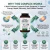 Age Finity NAD & NR Cellular Optimzation Mitochondrial Supplement - NAD, Nicotinamide Riboside, TMG, CoQ10, GlyNAC, Resveratrol, Spermidine - Cellular Longevity - 3rd Party Tested Glass Bottle view 4