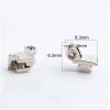 100 Pieces (50 Pairs) 1.5x4.0mm Tooth Hinge Plastic Frame, Hinge Break Replacement Acetate Glasses Repair Parts view 2