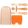Veemoon Silicone Toothbrush 3pcs Oral Cleaning Brush Tongue Cleaner Newborn Soft Mouth Care Tool for Gum Health view 1