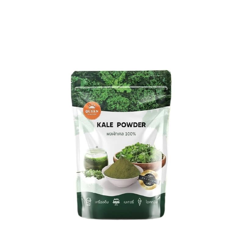 (Pack of 2) Premium Kale Powder Pure Green Superfood Base for Smoothies, Juices, and Baking Natural Green Food Coloring Plant-Based 100g