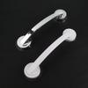 UPKOCH Suction Grab Bar for Shower and Toilet Medium White No-Drill Handle with Strong Suction for Bathroom Safety and Elderly Balance Support view 2