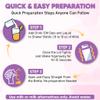 Drink 'em Oats Ready-to-Drink Oatmeal Variety Pack 40 Pouches, Gluten-Free, Non-GMO, Dairy-Free, Plant-Based Breakfast Drink with Shaker Bottle view 3
