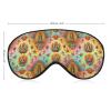 MZERSE Sleep Eye Mask Christian Bible Verse Prayer Healing Virgin Mary Sleeping Mask for Women Men, Lightweight Adjustable Eyeshade Cover Night Blindfold for Sleep Travel and Nap view 2
