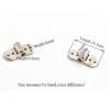 10 Sets of Eyeglass Hinges, Used to Replace Hinges for Plastic Frames, Sunglasses, Wooden Frames, and Eyeglass Parts view 2