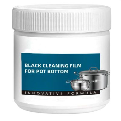 Powerful Burnt Residue Remover for Cookware - Odorless Formula-Safely Removes Stubborn Stains from Pots & Pans, All-Metal & Non-Stick Surfaces Compatible, for Busy Kitchen & Outdoor Camping