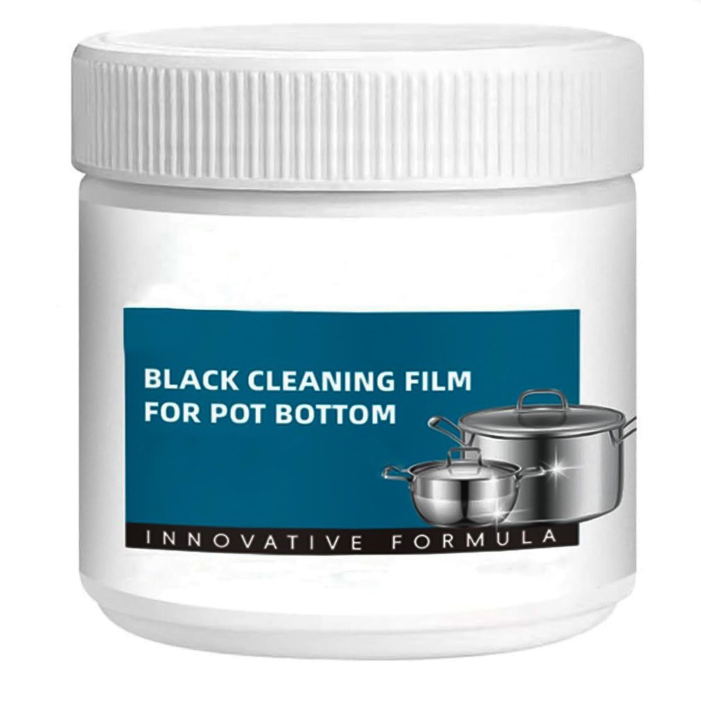 Powerful Burnt Residue Remover for Cookware - Odorless Formula-Safely Removes Stubborn Stains from Pots & Pans, All-Metal & Non-Stick Surfaces Compatible, for Busy Kitchen & Outdoor Camping