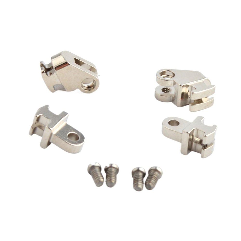 10 Sets of Optical Glasses, High Nickel Glasses Hinge Screws, Plastic Glasses Repair Parts