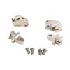 10 Sets of Optical Glasses, High Nickel Glasses Hinge Screws, Plastic Glasses Repair Parts view 1