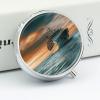Cruise Ship Pill Box 3 Compartment Small Pill Case Travel Round Pill Box Portable for Pocket Or Purse Pill Organizer Pill Container Holder to Hold Vitamins view 4