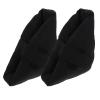 1 Pair Black Hospital Heel Protectors Cushion for Pressure Sore Prevention, Comfortable Pillow-Heel Foot Pads for Foot and Ankle Support, Household Heel Cushions view 1