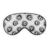 MZERSE Sleeping Masks for Men Woman Soccer Ball, Light Blackout Eye Cover with Elastic Band, Skin Friendly Sleep Mask for Nap Night Sleeping view 1