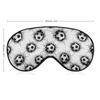 MZERSE Sleeping Masks for Men Woman Soccer Ball, Light Blackout Eye Cover with Elastic Band, Skin Friendly Sleep Mask for Nap Night Sleeping view 2