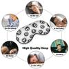 MZERSE Sleeping Masks for Men Woman Soccer Ball, Light Blackout Eye Cover with Elastic Band, Skin Friendly Sleep Mask for Nap Night Sleeping view 4
