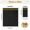 100 Pack Paper Napkins Disposable Guest Towels Gold Lined Elegant Dinner Napkins 2-ply Party Napkin Guest Disposable Soft&Absorbent Paper Hand Towels for Bathroom Kitchen Wedding Party Dinner Event view 3