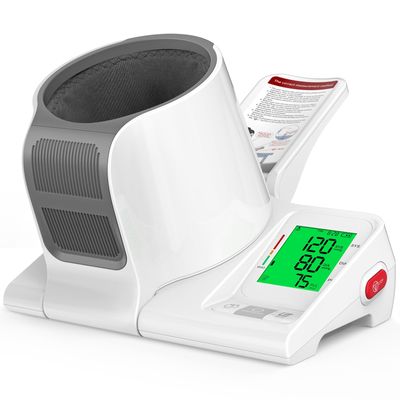 52HZ Barrel-Type Blood Pressure Monitor, One-Touch Upper Arm Blood Pressure Monitors for Home Use, Auto-Fit Wide Range 7.1"-16.5" Blood Pressure Machine, 3-Color Backlight, 2 Users 299 Memory