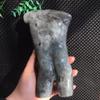 1.49kg 3.28lb Labradorite Male Body Torso Sculpture Model | 175mm Divine Masculine Statue with Flash | Hand-Carved Crystal Art for Strength & Intuition | Premium Altar Decor & Collector's Piece view 4