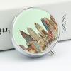 Austin Texas Pill Box 3 Compartment Small Pill Case Travel Round Pill Box Portable for Pocket Or Purse Pill Organizer Pill Container Holder to Hold Vitamins view 4