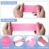 12 Pack Self Adhesive Bandage Wraps,3" X 5 Yards Non-Woven Elastic Cohesive Bandage Wrap for Stretch Athletic, Sports,Thumb, Finger, Wrist, Ankle, Vet Wrap Bandages Tape (Multicolour) view 4