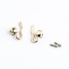 100 Sets of Glasses Frame Screw Fixed Nose Pad Arms, Stainless Steel Nose Pad Frame, Glasses Repair Parts view 3