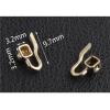100 Sets of Glasses Frame Screw Fixed Nose Pad Arms, Stainless Steel Nose Pad Frame, Glasses Repair Parts view 4
