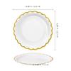 Didiseaon Floral Disposable Paper Plates White Food Serving Trays for Parties Birthdays Showers Picnics and Camping plant Dinnerware 8. Inches Floral Paper Plates, 50 PCS view 4