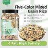 Five-Color Mixed Grain Rice | 1kg / 2.2lb | PoetrySeptember, Low Fat Coarse Grain for Porridge & Meals | Supports Balanced Diet view 2