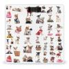 Cute Chihuahua Pug Pattern Scale for Body Weight Digital Bathroom Scale Precision Smart Weighing Scales with Clear LED Display Accurate High Precision Scales Weighing Machine view 1
