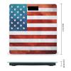 Vintage American USA Flag Scale for Body Weight Digital Bathroom Scale Precision Smart Weighing Scales with Clear LED Display Accurate High Precision Scales Weighing Machine view 2