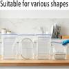 2026 oven rack cleaning bag, non scrubbing oven rack, reusable and leak proof cleaning bag, suitable for grills and air fryer racks. (5PC, 70100cm/27.5639.37in) view 2