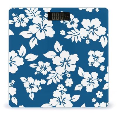 Hawaii Flower Scale for Body Weight Digital Bathroom Scale Precision Smart Weighing Scales with Clear LED Display Accurate High Precision Scales Weighing Machine