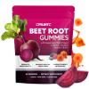 Beetroot Gummies - Beet Root for High Blood Pressure Supplements with Grape Seed Extract + CoQ10 + Black Pepper Extract + L-Citrulline + Vitamin C B12 Ultimate Heart for Blood Flow & Energy, 60 Count view 1