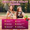 Beetroot Gummies - Beet Root for High Blood Pressure Supplements with Grape Seed Extract + CoQ10 + Black Pepper Extract + L-Citrulline + Vitamin C B12 Ultimate Heart for Blood Flow & Energy, 60 Count view 2