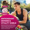 Beetroot Gummies - Beet Root for High Blood Pressure Supplements with Grape Seed Extract + CoQ10 + Black Pepper Extract + L-Citrulline + Vitamin C B12 Ultimate Heart for Blood Flow & Energy, 60 Count view 3