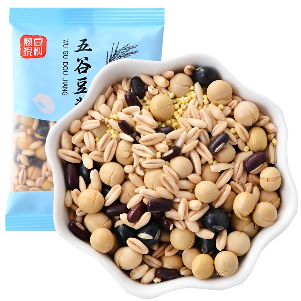 50 Bags X 35g Homemade Soy Milk Mix, Low-Temperature Roasted, For Blender & Maker, Bulk Breakfast Grains, Family & Commercial Use(#6)