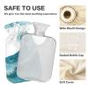 OTVEE Coastal Wave Design Hot Water Bottle with Cover, BPA Free PVC 1L Small Hot Water Bag for Pain Relief Menstrual Cramp Sore Muscles Hot and Cold Compress Therapy view 3