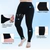 15-20 mmHg Medical Compression Leggings, Footless Compression Stockings for Women & Men, Compression Tights for Edema, Varicose Veins, Swelling, DVT view 3