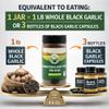 100% Pure American Grown Black Garlic Powder, Wild River, Made in USA, Granulated Fine Grain, Gilroy California Garlic, 100% Pure, 4.6 OZ view 2