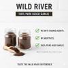 100% Pure American Grown Black Garlic Powder, Wild River, Made in USA, Granulated Fine Grain, Gilroy California Garlic, 100% Pure, 4.6 OZ view 4