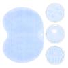 GALPADA Shower Foot Scrubber Massager Pad with Suction Cups Non-Slip Foot Brush Cleaner for Bath and Shower 23x30cm Blue TPE for Deep Massage and Exfoliation view 3