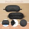 10 Pack Sleep Mask Eye Mask Blindfold, Soft Sleeping Masks with Nose Pad and Adjustable Strap, Comfortable Light Blocking Eye Covers for Sleeping, Travel, Party Games, Adults, Kids, Men Women view 3