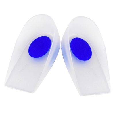 Yardenfun Heel Cushions for Women 1 Pair Silicone Heel Inserts Soft Breathable Thickened Back for Sports Shoes Size M 35-38 Prevent Blisters and Foot Pressure