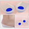 ZUNOXAZ Heel Pad for Shoes 1 Pair Silicone Shockproof Heel Cushion Inserts Wear-Resistant Breathable for Womens Sports Size M (35-38) view 2