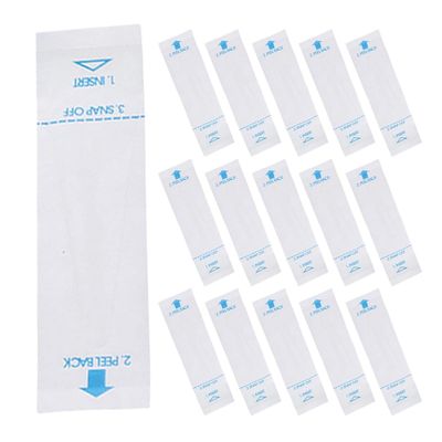 Abaodam Disposable Digital Protective Covers Sleeves 100pcs White Sanitary Probe Protectors for Pet Rectal and Oral Use Health Monitor