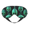 Aliens Eyes Sleep Mask Adjustable Strap Sleeping Eye Mask Light Blocking Blindfold Eye Sleep Shade Cover Bedtime Blackout Eyeshade for Yoga Nap Travel view 1