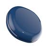 Mipcase Food-Grade Silicone Pill Organizer Box, Portable 4-Compartment Medicine Container, Semi- Blue Small Case for Travel and Daily Medication Storage view 1
