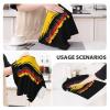 Germany German Flag Premium Waffle Kitchen Towels - Ultra Absorbent Dish Cloths & Hand Towels | Soft, Durable & Long-Lasting | 26x16 Inches for Kitchen & Multi-Use view 3