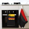 Germany German Flag Premium Waffle Kitchen Towels - Ultra Absorbent Dish Cloths & Hand Towels | Soft, Durable & Long-Lasting | 26x16 Inches for Kitchen & Multi-Use view 4