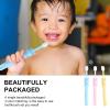 Beaupretty 3pcs Manual Toothbrush Set for Ages 2-8, Soft Bristles Oral Care Tool with Cartoon Rabbit Design, Toothbrush for Teeth Cleaning view 3